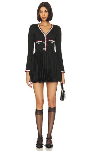 Knit Mini Dress in . Taglia S - self-portrait - Modalova