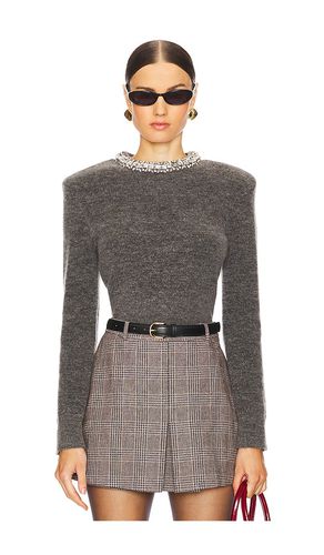 Embellished Knit Top in . Taglia S - self-portrait - Modalova