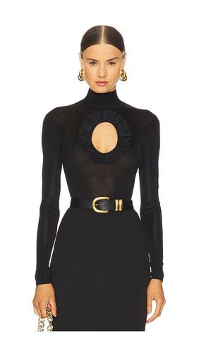 X christopher kane knit cut out bodysuit en color talla L en - Black. Talla L (también en M, S, XS) - self-portrait - Modalova