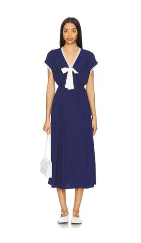 The Bow Satin Midi Dress in . Taglia M, S, XS - Sleeper - Modalova