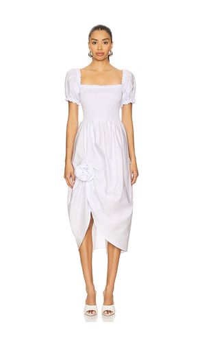 Brigitte Cotton Dress With Rose Detail in . Size L. Also in M, S, XL, XS - Sleeper - Modalova