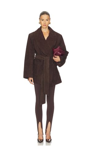Chandra Suede Jacket in . Size M. Also in L, XL - SEROYA - Modalova