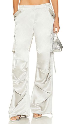 Pantalón cargo lai en color metálico talla L en - Metallic Silver. Talla L (también en M, S) - SER.O.YA - Modalova