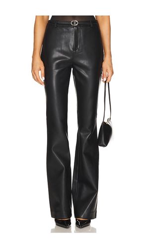 Ronja faux leather trouser en color talla 0 en - Black. Talla 0 (también en 10, 12, 2, 4, 6, 8) - SER.O.YA - Modalova