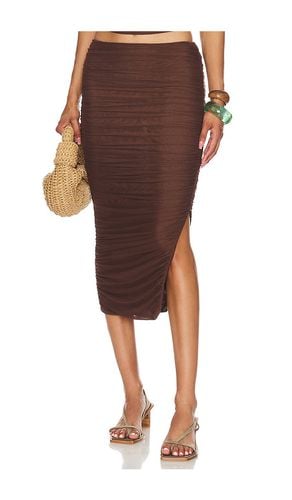 Pia Mesh Midi Skirt in . Taglia M, S, XS, XXS - SER.O.YA - Modalova