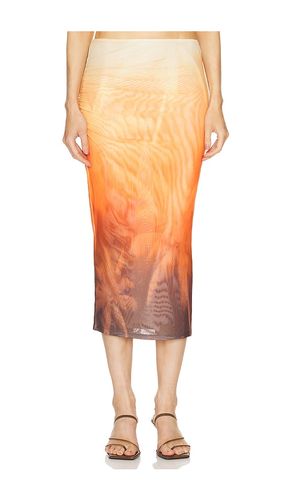 Nia Mesh Midi Skirt in . Size S, XXS - SER.O.YA - Modalova