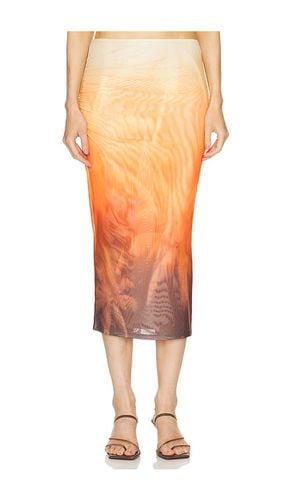 Nia Mesh Midi Skirt in . Taglia M, S - SER.O.YA - Modalova