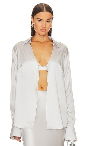 Blusa pamela en color metálico talla M en - Metallic Silver. Talla M (también en S) - SER.O.YA - Modalova