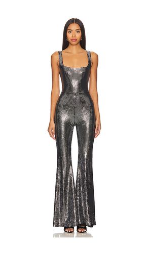 Lively jumpsuit en color plateado metálico talla L en - Metallic Silver. Talla L (también en - Show Me Your Mumu - Modalova