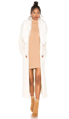 Lombardi Faux Fur Long Cardigan in . Size L. Also in M, S, XL - Show Me Your Mumu - Modalova