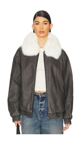 Motor City Faux Fur Jacket in . Size M. Also in S - Show Me Your Mumu - Modalova