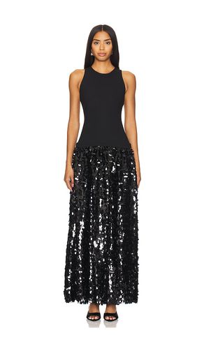 Vestido memphis crepe sequin en color talla 0 en - Black. Talla 0 (también en 2, 4, 6, 8) - Simon Miller - Modalova