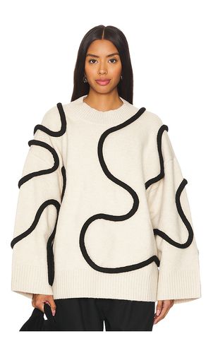 Leith Squiggle Knit Sweater in . Size S, XS - SIMONMILLER - Modalova