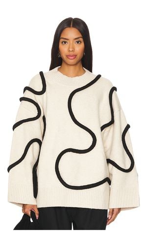 Jersey leith squiggle knit en color beige talla L en & - Beige. Talla L (también en M, S, XS) - SIMONMILLER - Modalova