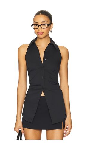 Loch Sleeveless Poplin Button Up in . Size XS. Also in M, L - SIMONMILLER - Modalova
