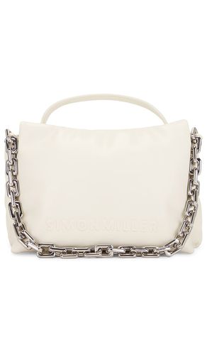 Bolso linked turnover en color ivory talla all en - Ivory. Talla all - SIMONMILLER - Modalova