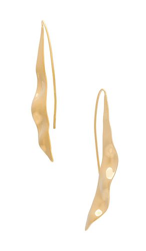 Bidu Wave Threader Earrings in - SOKO - Modalova