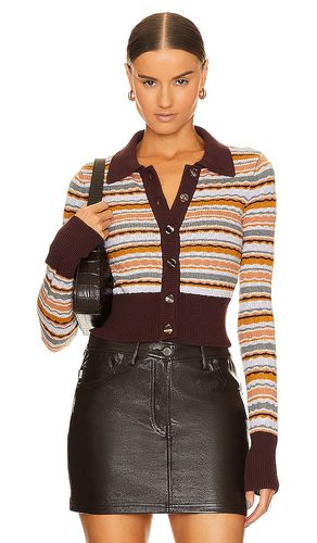 Naiya Polo Cardigan in . Size S, XXS - Song of Style - Modalova