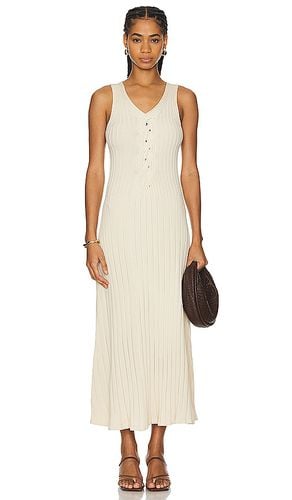 Vestido midi laced en color crema talla M en - Cream. Talla M (también en XS) - SOVERE - Modalova