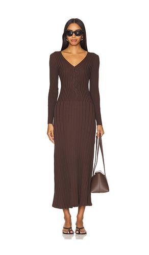 Laced Long Sleeve Midi Dress in . Taglia L, S, XL - SOVERE - Modalova