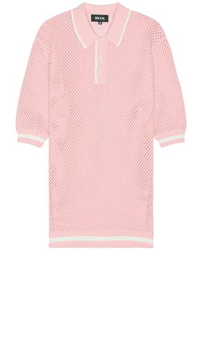 Zane crochet polo en color rosado talla L en - Pink. Talla L (también en M, S, XL/1X) - SER.O.YA - Modalova