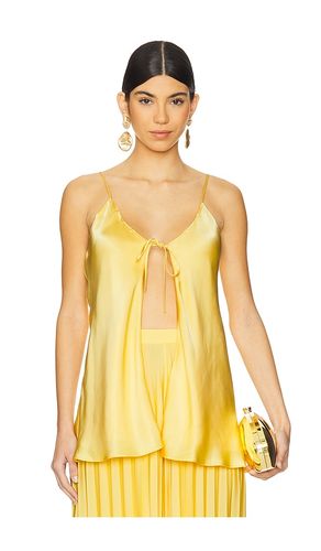 Top sin mangas alexia en color amarillo talla L en - Yellow. Talla L (también en M, S, XS) - SELEZZA LONDON - Modalova