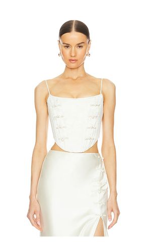 Nadia corset top en color blanco talla 0 en - White. Talla 0 (también en 10, 2, 4, 6, 8) - SAU LEE - Modalova