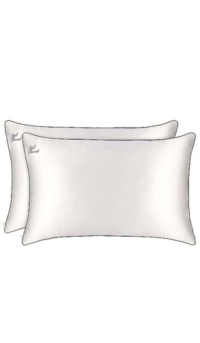 Queen/Standard Just Married Pillowcase Set in - slip - Modalova