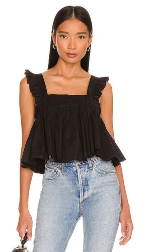 The Caviar Ruffle Apron Top in . Size 4X, 5X, 6X, XXL - Selkie - Modalova