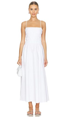 Vestido midi delta en color blanco talla L en - White. Talla L (también en M, S, XL) - Solid & Striped - Modalova