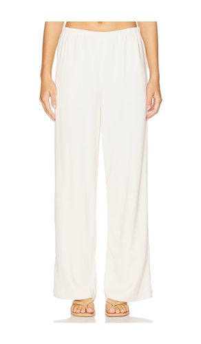 Pantalón con cintura elástica monaco en color ivory talla M en - Ivory. Talla M (también en L, S, XL) - Solid & Striped - Modalova