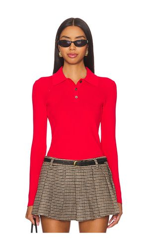 Polo debra en color rojo talla L en - Red. Talla L (también en M, S, XL, XS) - Solid & Striped - Modalova