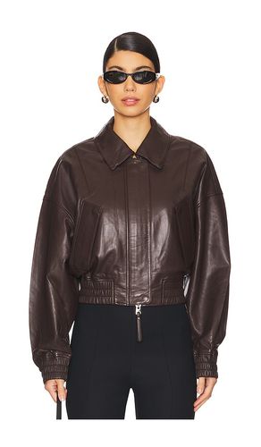 Ella Leather Bomber in . Size XS - Shoreditch Ski Club - Modalova