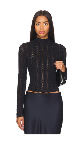 Hailey B Cropped Mock Neck Top in . Taglia S, XS - SABLYN - Modalova