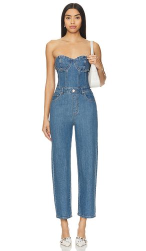 Anya jumpsuit en color azul talla L en - Blue. Talla L (también en M, XL) - Steve Madden - Modalova