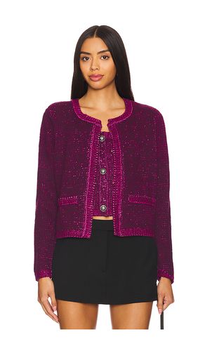 Chaqueta emelia en color morado talla L en - Purple. Talla L (también en M, S, XL, XS) - Steve Madden - Modalova