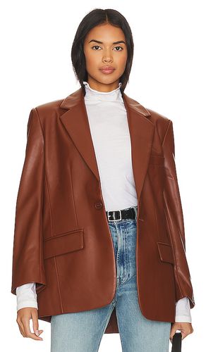 Imaan Faux Leather Blazer in . Size M, S, XL - Steve Madden - Modalova