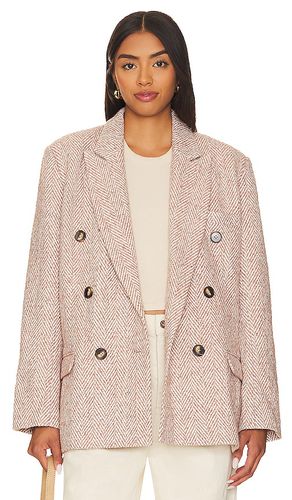 Darcie blazer en color bronce talla L en - Tan. Talla L (también en M, S, XL) - Steve Madden - Modalova