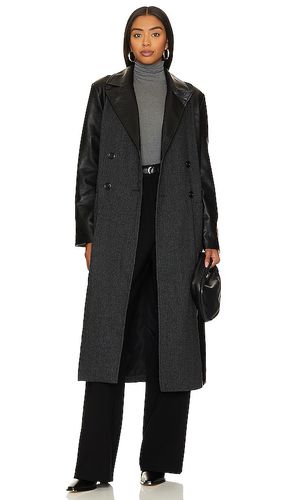 Steve madden women's clearance single breasted wool coat