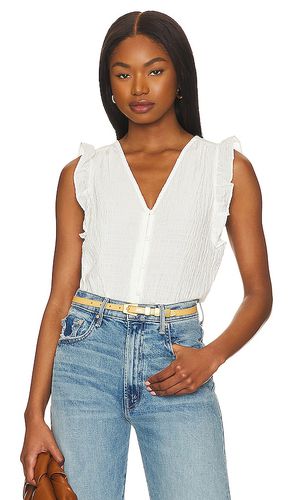 Loretta top en color blanco talla S en - White. Talla S (también en XS) - Steve Madden - Modalova