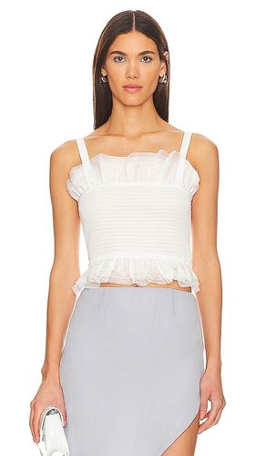 Rhiannon top en color blanco talla L en - White. Talla L (también en XS) - Steve Madden - Modalova