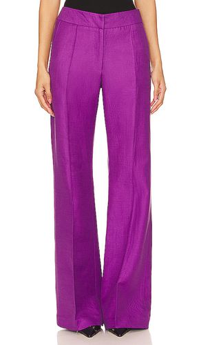 Pantalones anchos con pinzas en color morado talla 0 en - Purple. Talla 0 (también en 10, 4, 8) - Smythe - Modalova