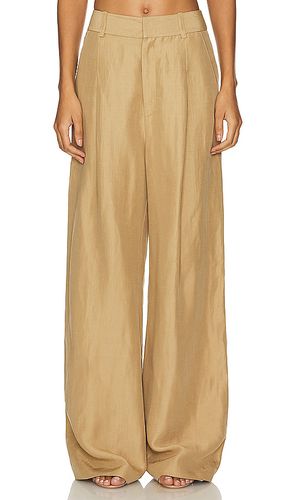 Pantalones plisados en color beige talla 0 en - Beige. Talla 0 (también en 4, 6) - Smythe - Modalova