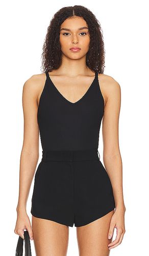 Ribbed Deep V Neck Bodysuit in . Size XS - SPANX - Modalova