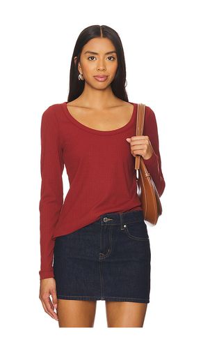 Rib Scoop Tee in . Size S, XS - SPANX - Modalova