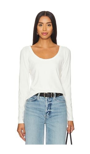 Rib Scoop Tee in . Size S, XS - SPANX - Modalova