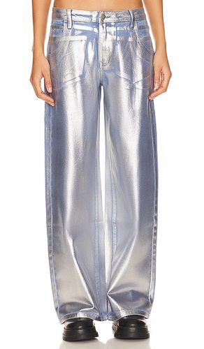 Aisha jean en color talla L en - Metallic Silver. Talla L (también en M, XXS) - superdown - Modalova