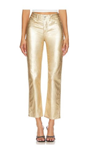Regina metallic jean en color oro metálico talla L en - Metallic Gold. Talla L (también en M, S, XL, XS, XXS) - superdown - Modalova
