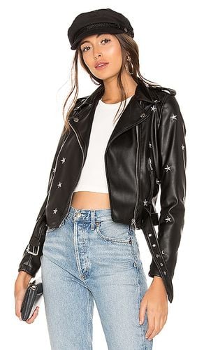 Lydia Embroidered Moto Jacket in . Size S - superdown - Modalova