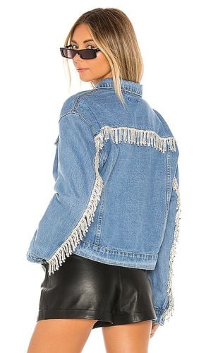 Raya Rhinestone Fringe Jacket. Size M, S - superdown - Modalova